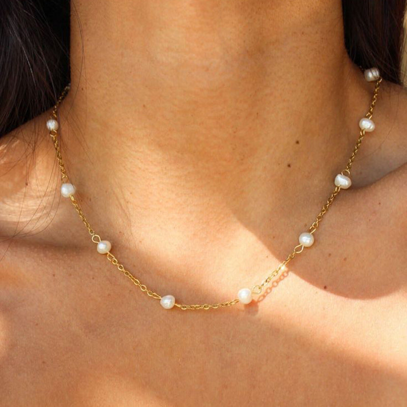 Everyday Pearl Necklace