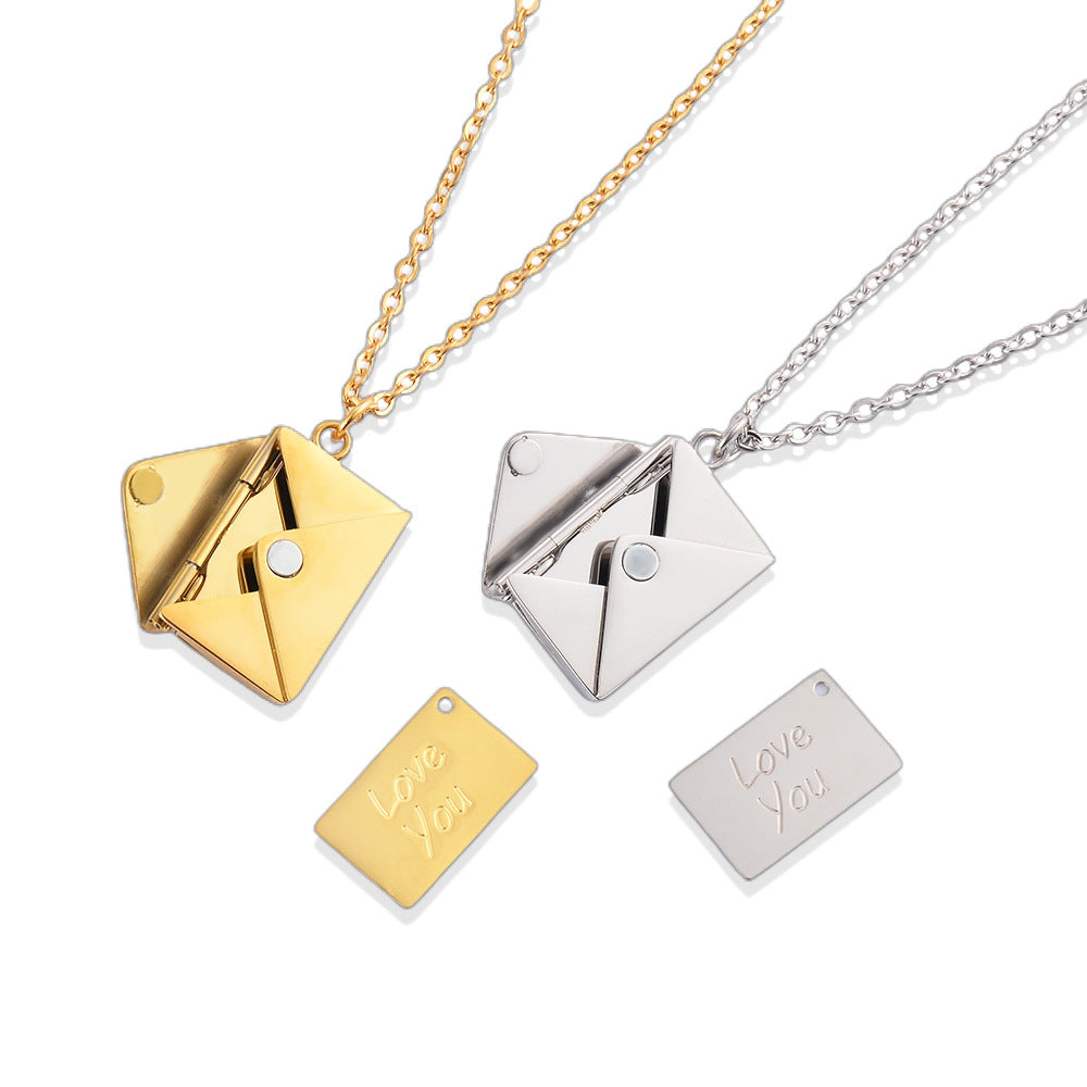 Secret Letter Necklace