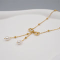 Ribbon Bow Necklace