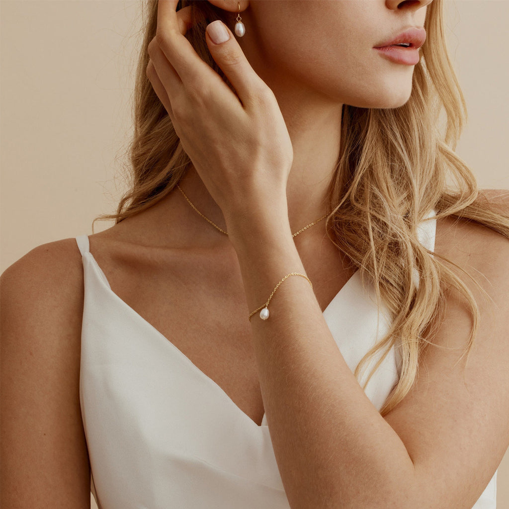 Pearl Drop Bracelet