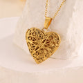 Vintage Heart Locket Necklace