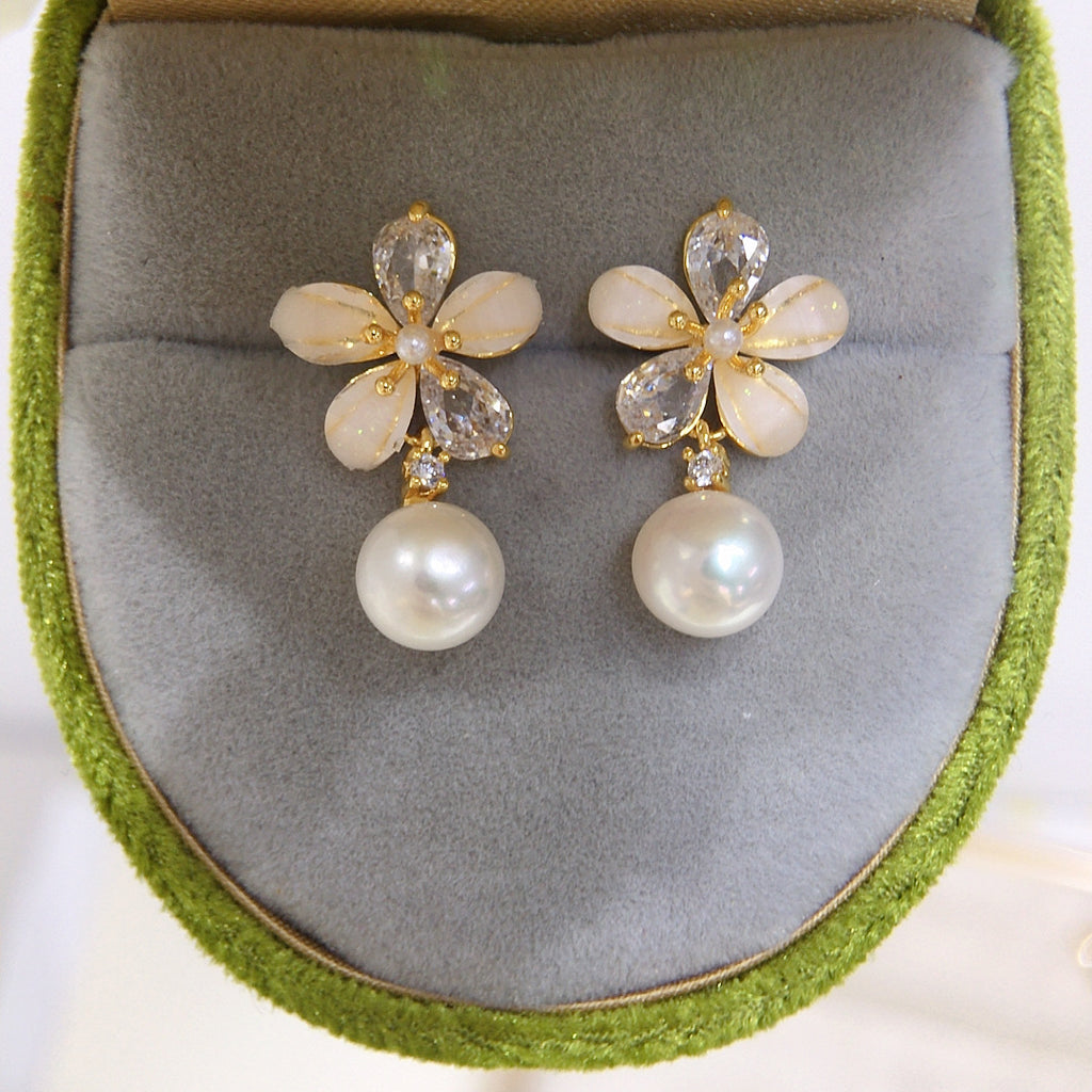 Blossom Pearl Studs