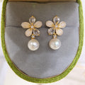 Blossom Pearl Studs