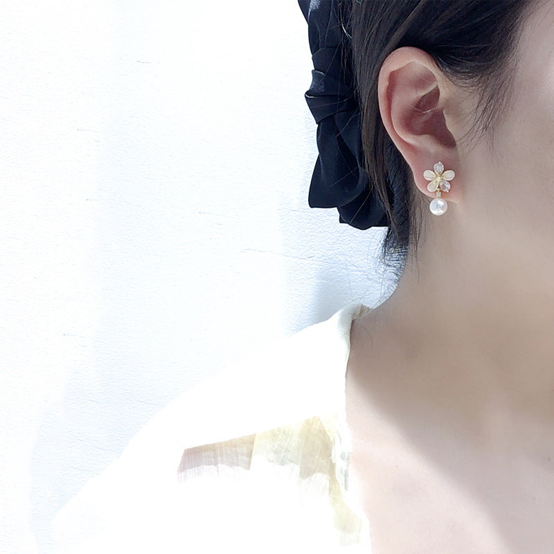 Blossom Pearl Studs