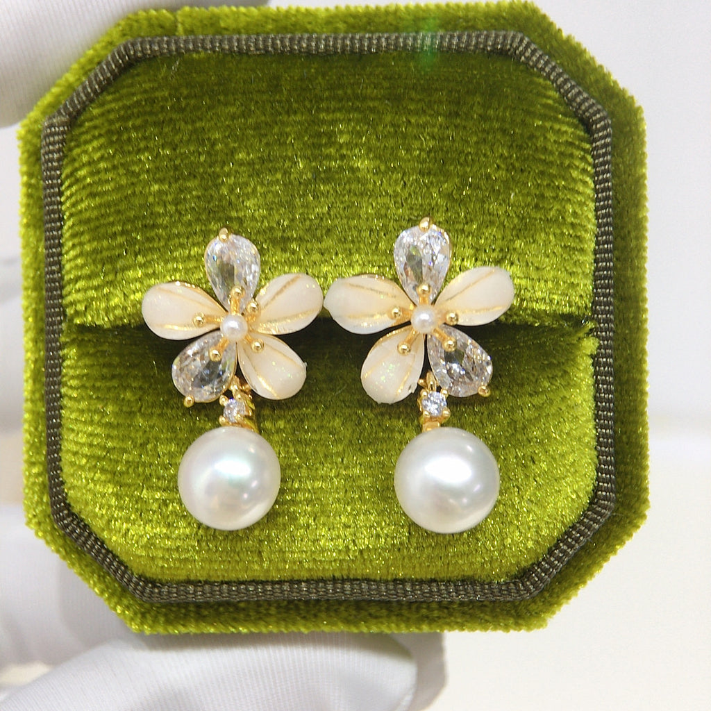 Blossom Pearl Studs