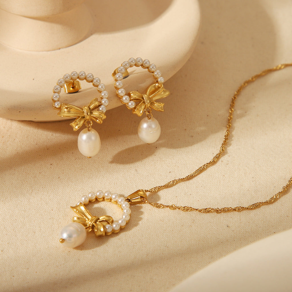 Coquette Bow Earings