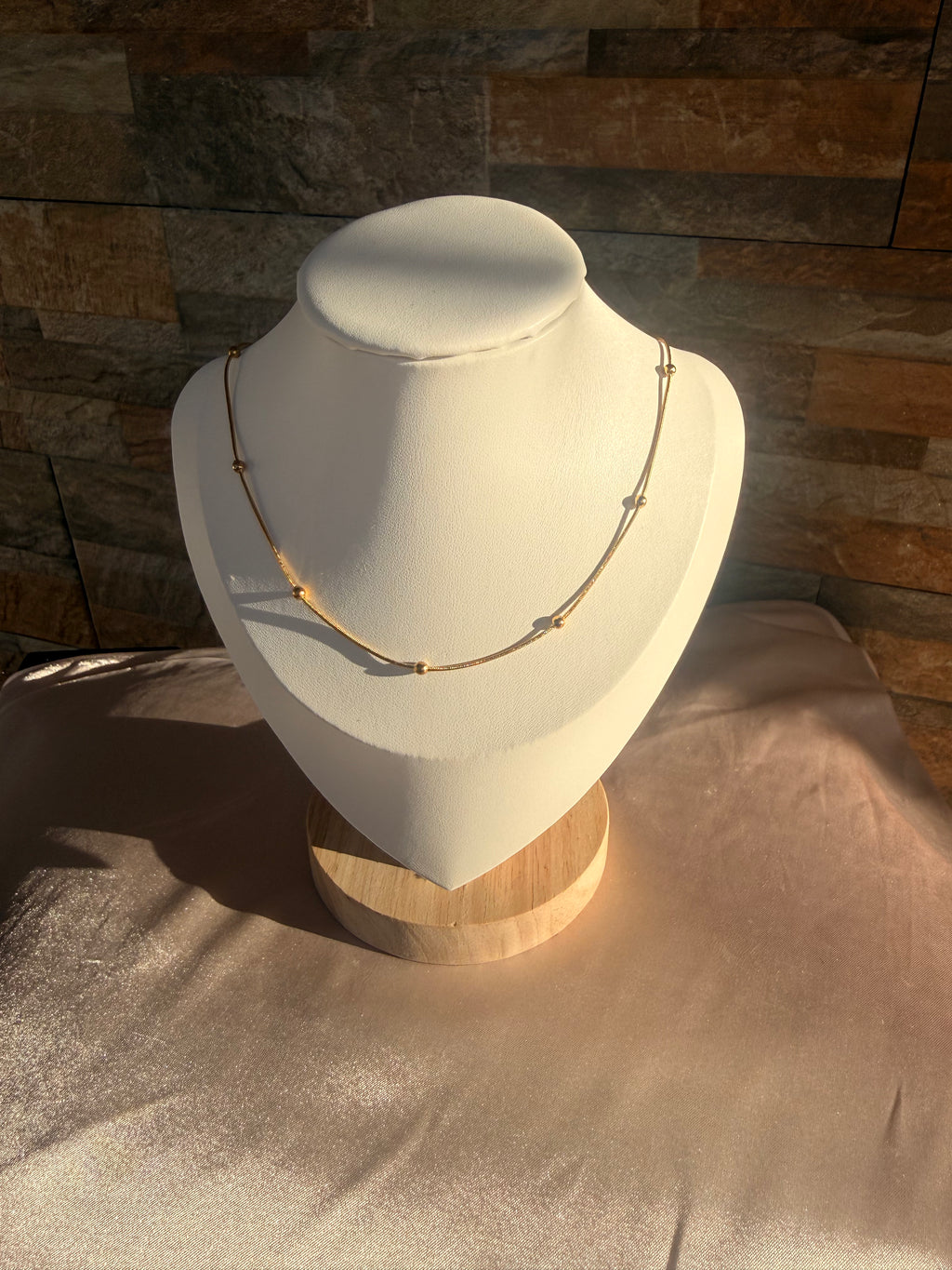 Modern Gold Necklace