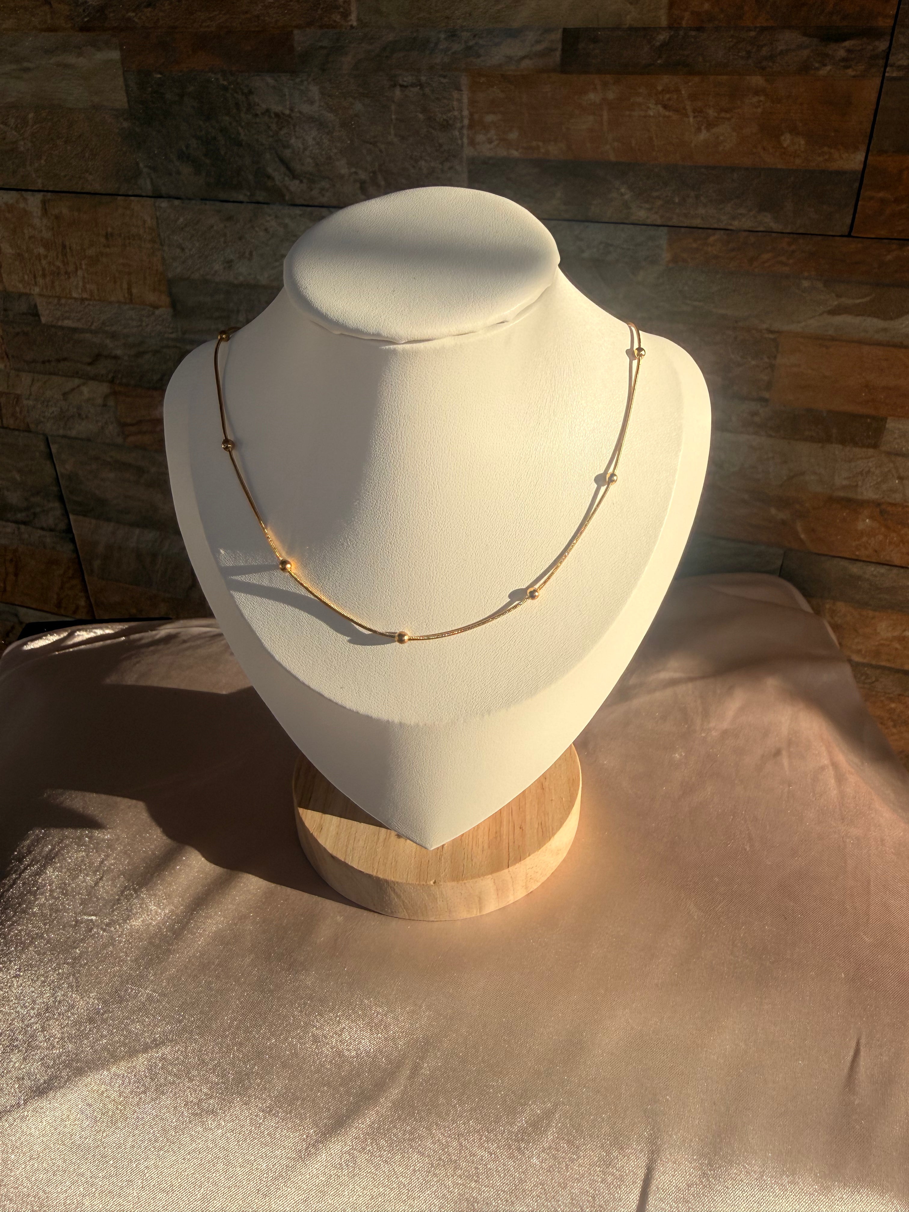 Modern Gold Necklace