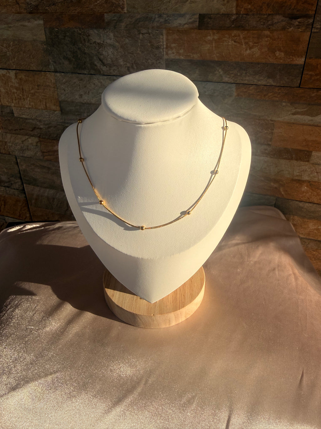 Modern Gold Necklace