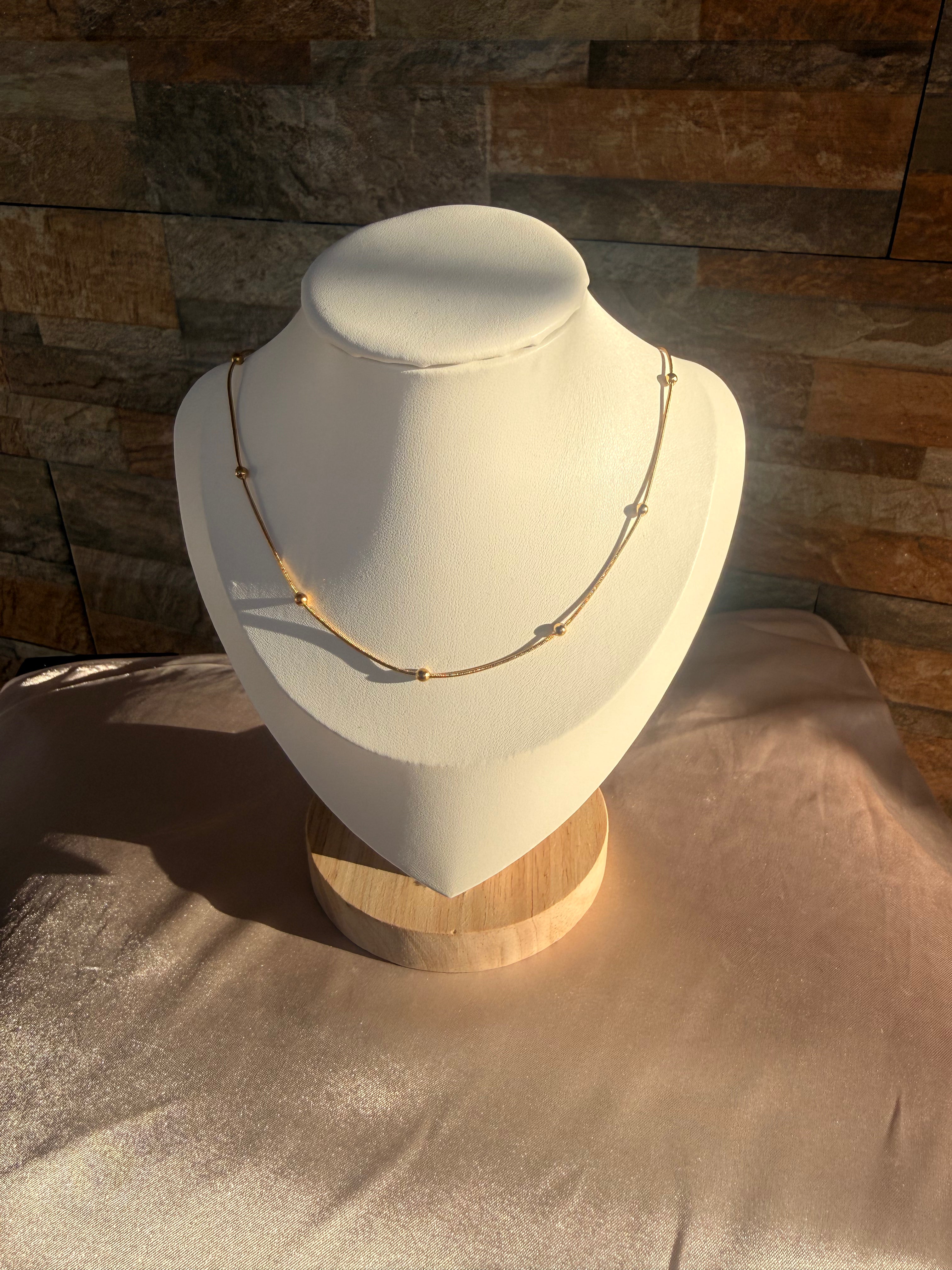 Modern Gold Necklace