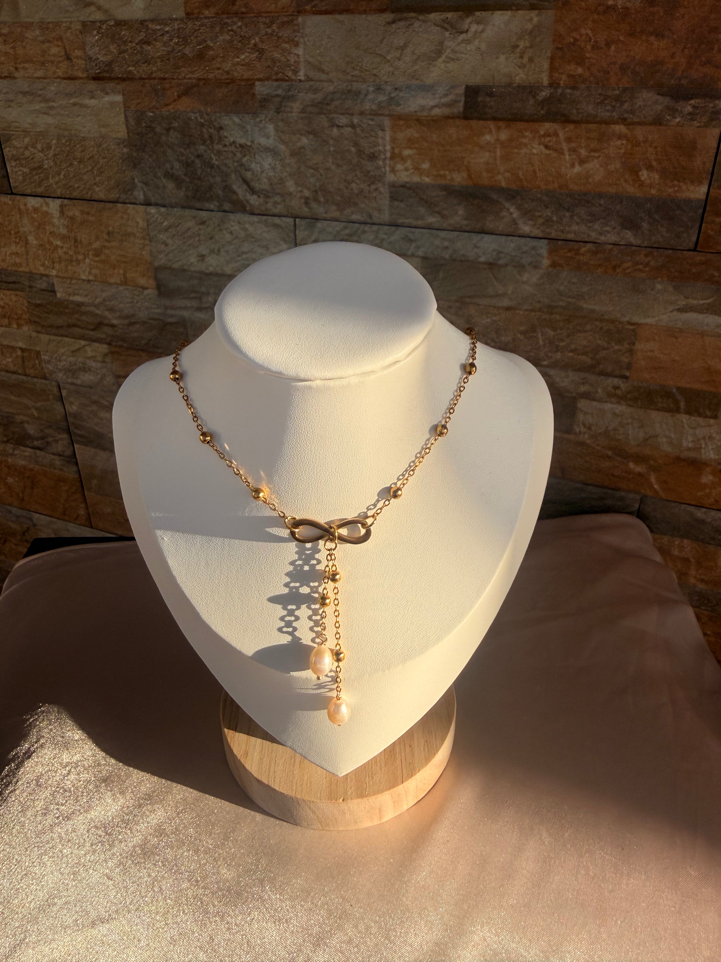Ribbon Bow Necklace