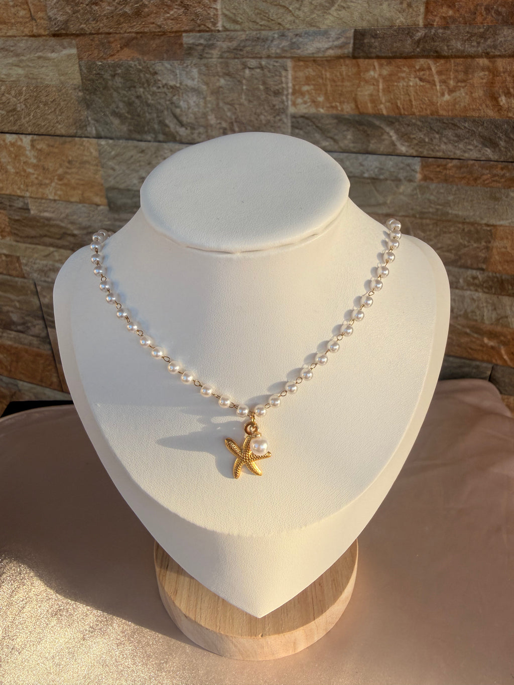 Sweet Starfish Necklace Set