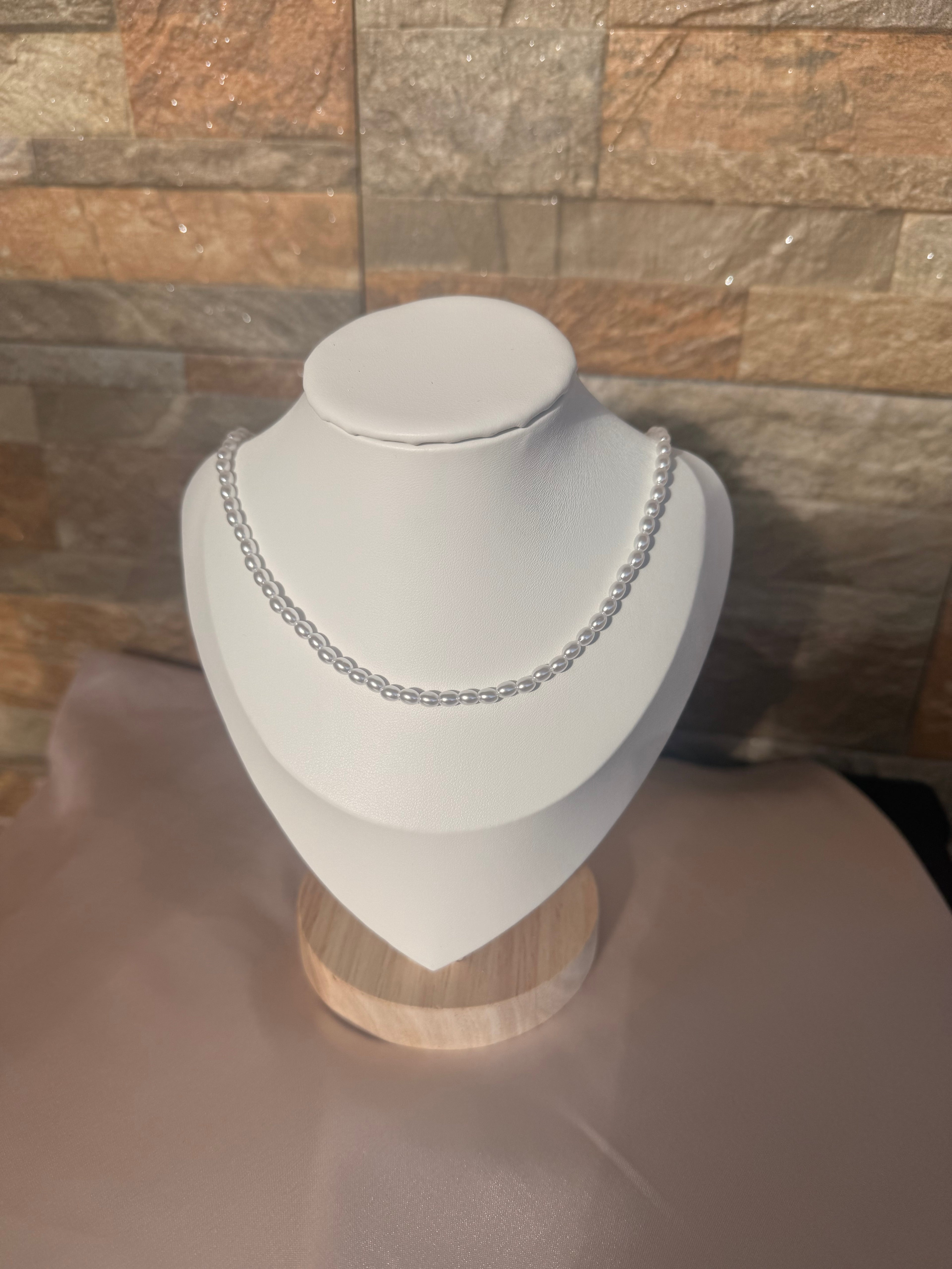 Three-Tier Pearl Necklace