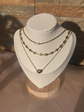 Layered Heart Necklaces