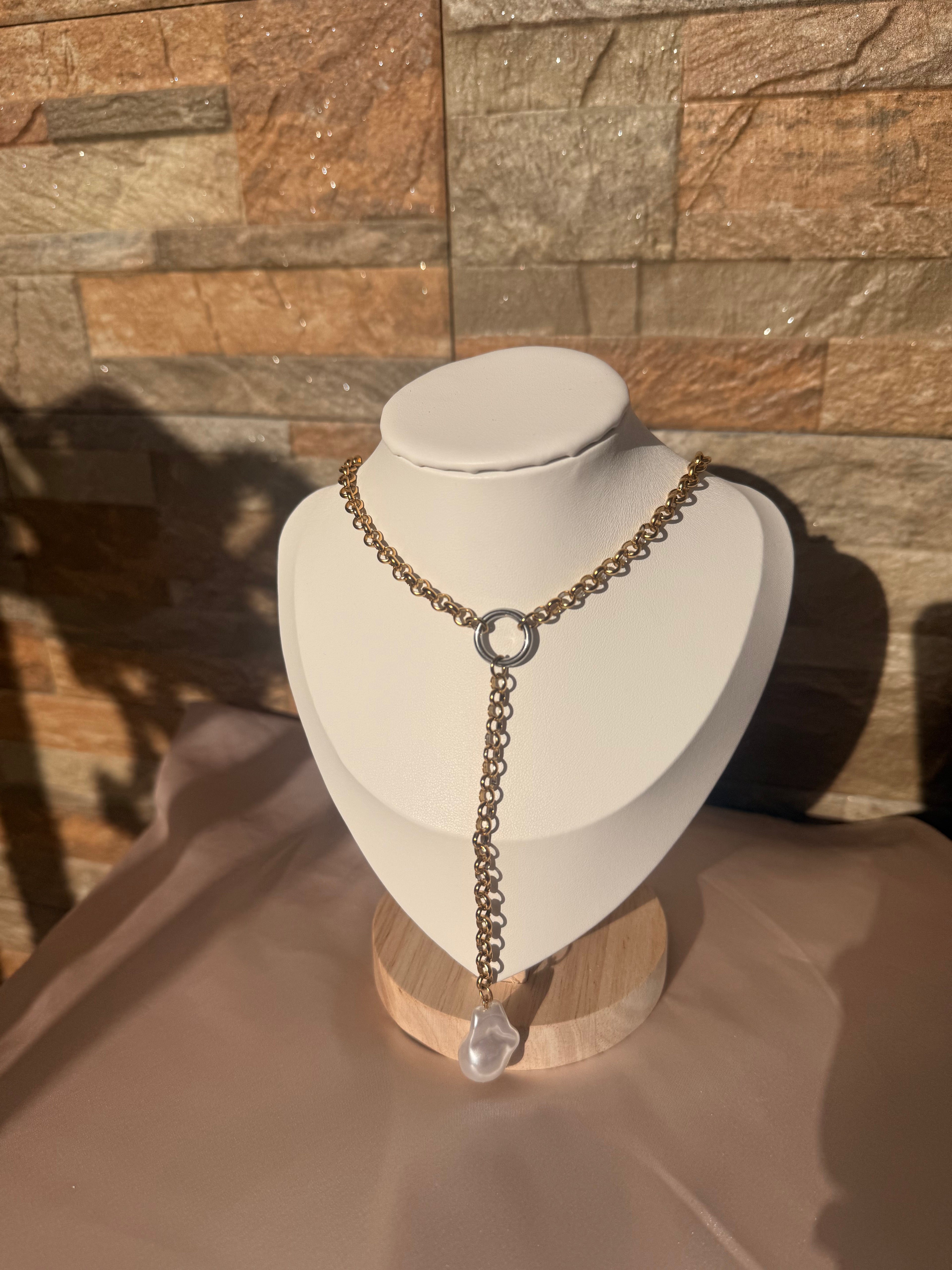 Pearl Cascade Necklace