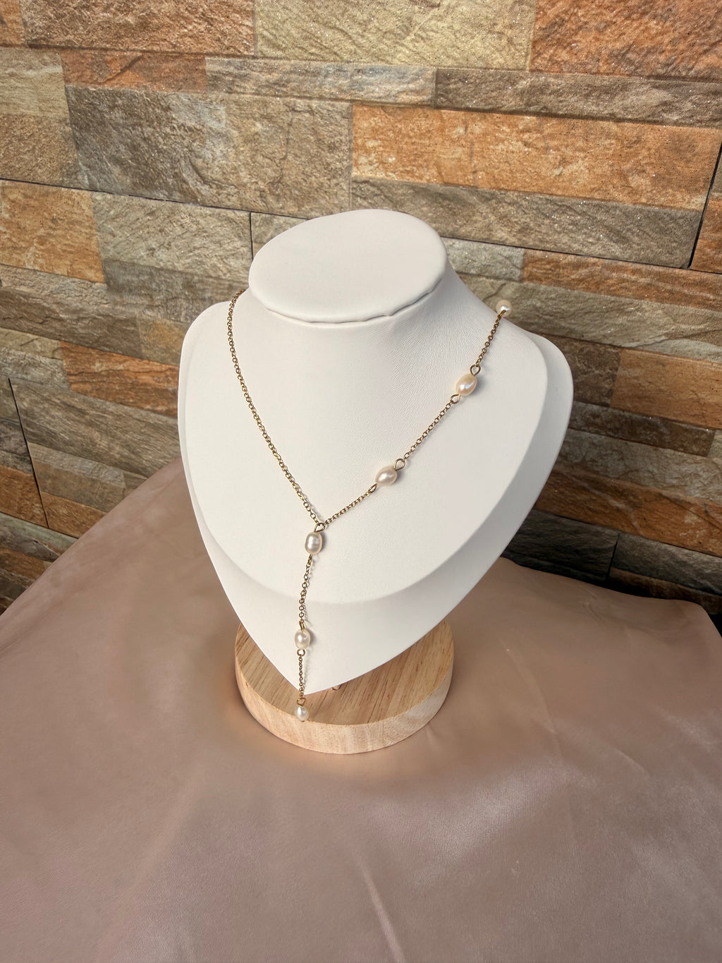 Pearl Cascade Necklace