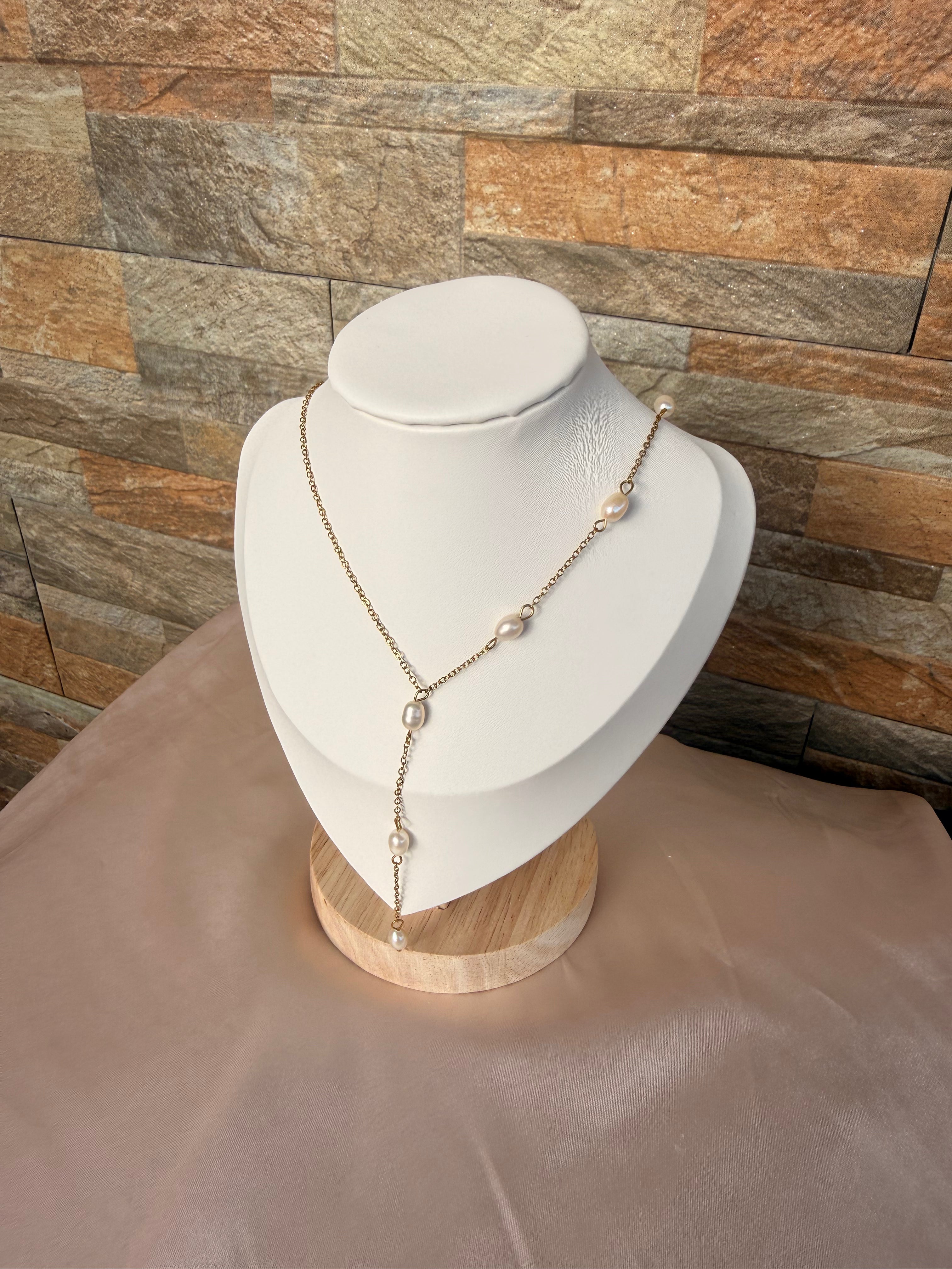 Pearl Cascade Necklace