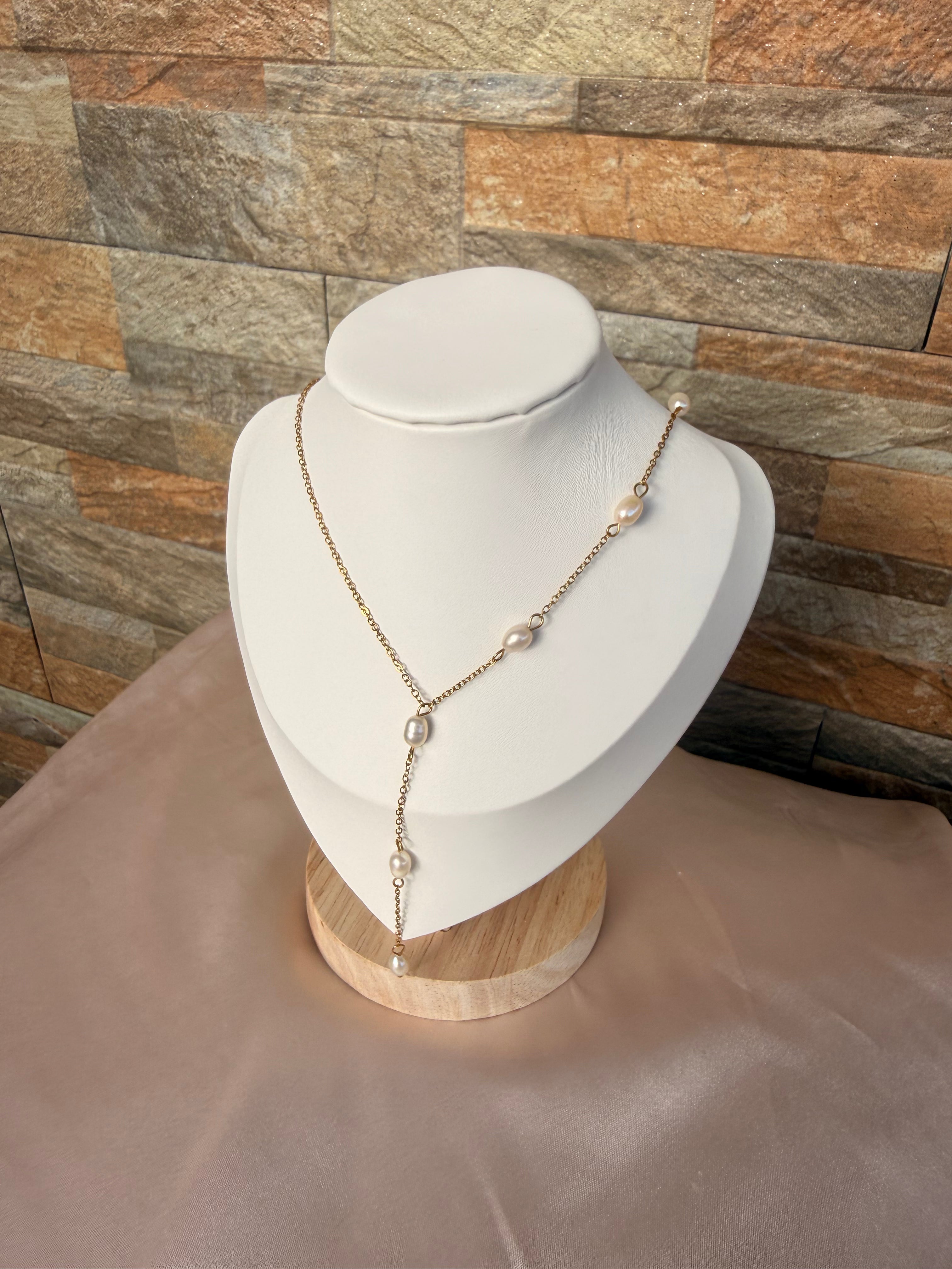 Pearl Cascade Necklace