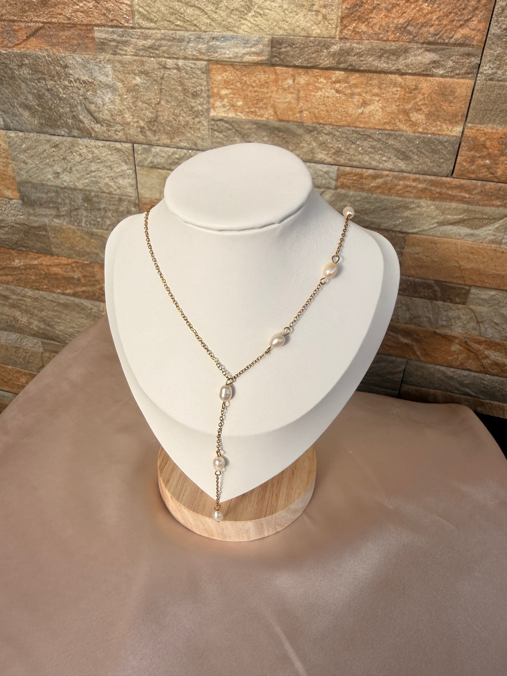 Pearl Cascade Necklace