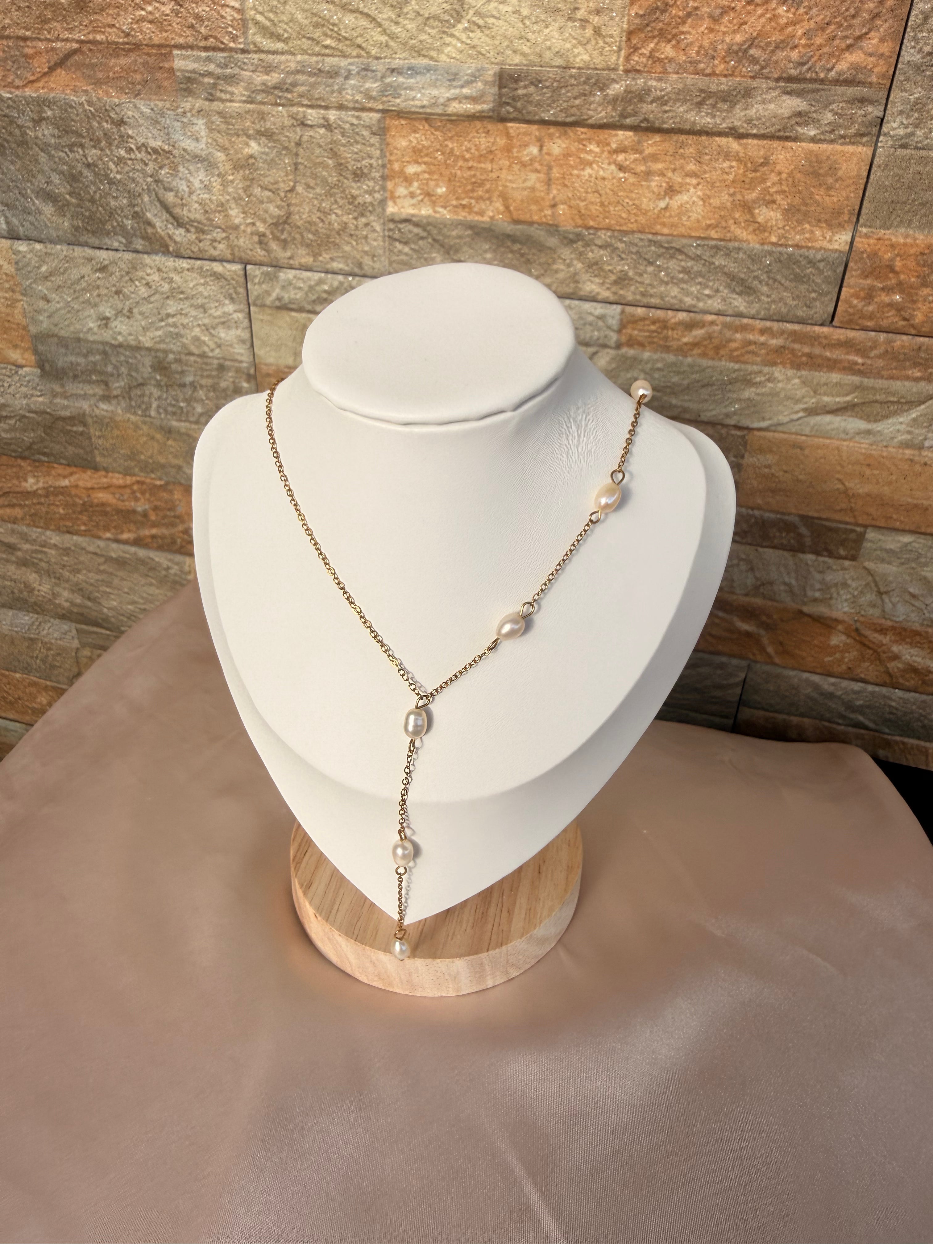 Pearl Cascade Necklace