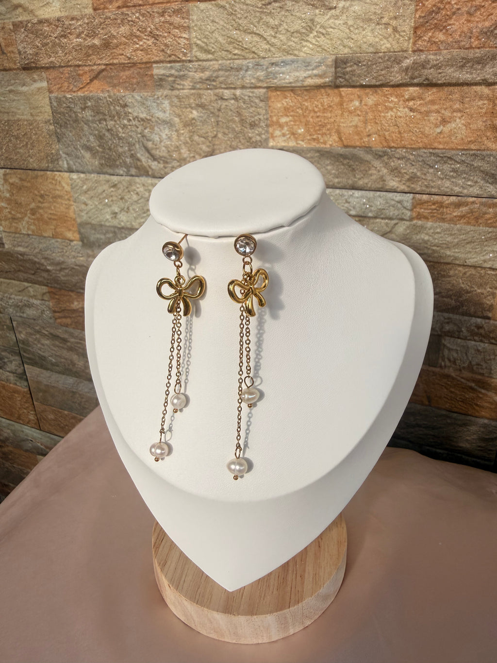 Ribbon Bow Earrings