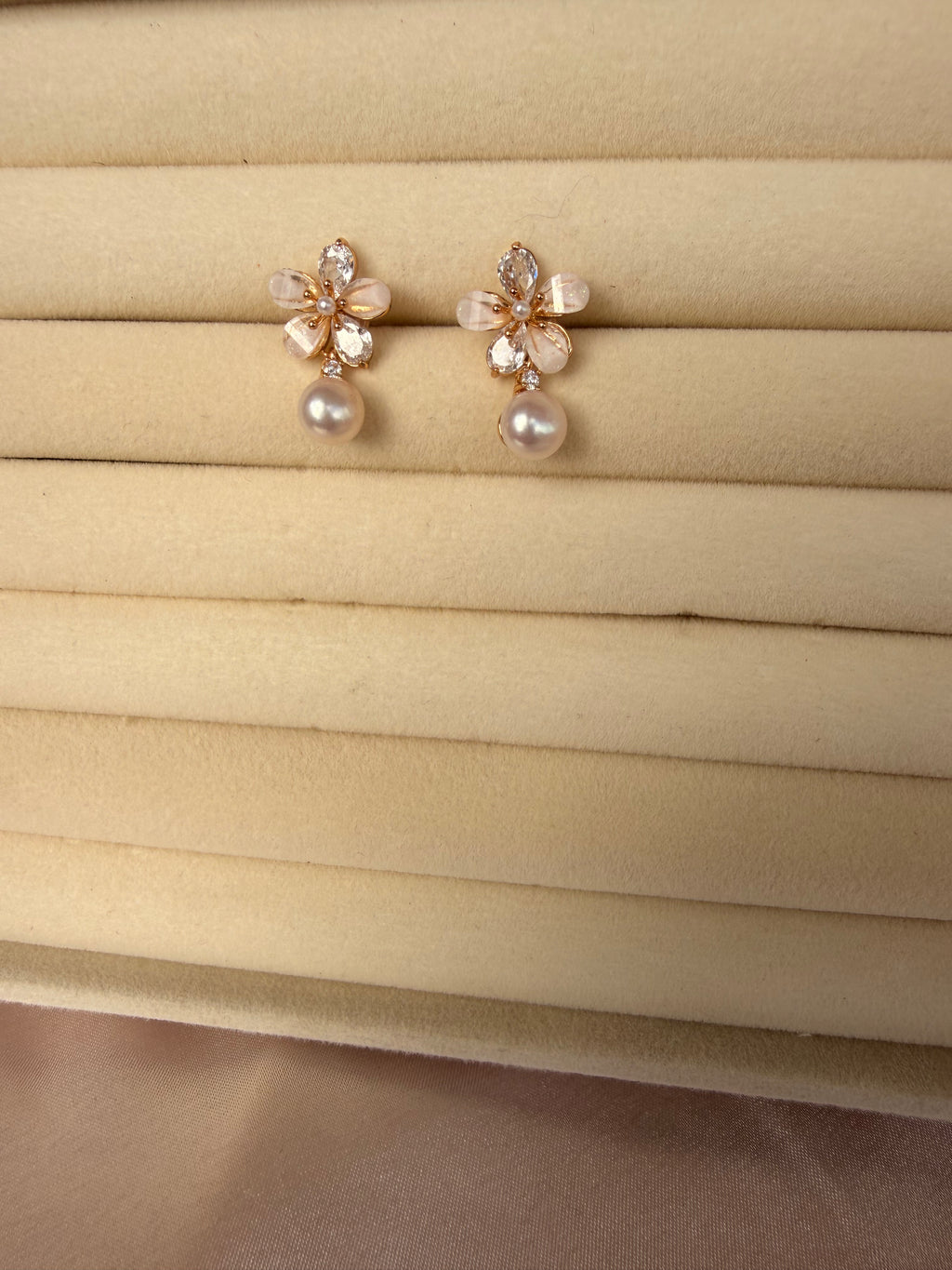 Blossom Pearl Studs