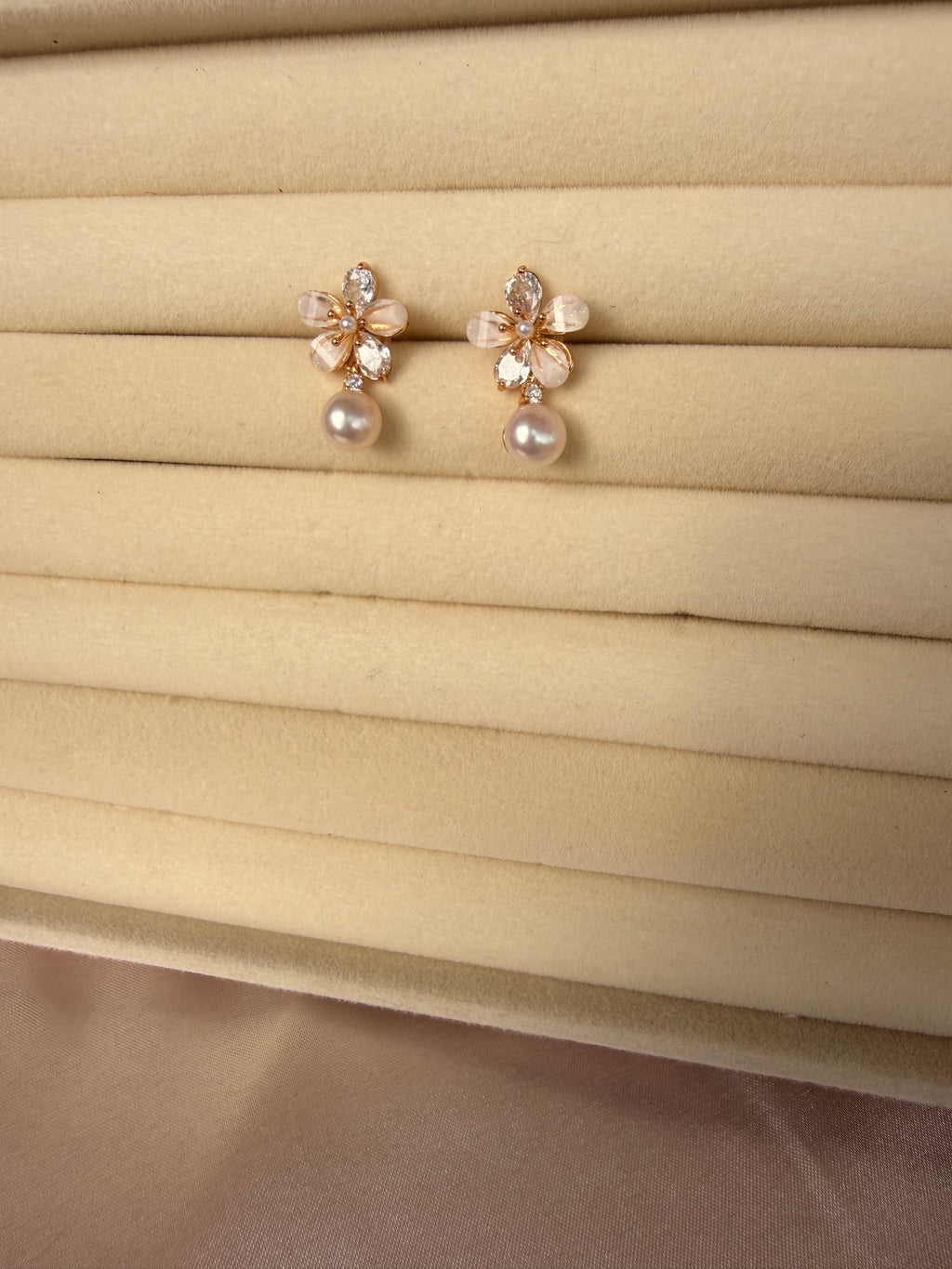 Blossom Pearl Studs