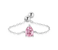 Rose Aqua Éclat Ring